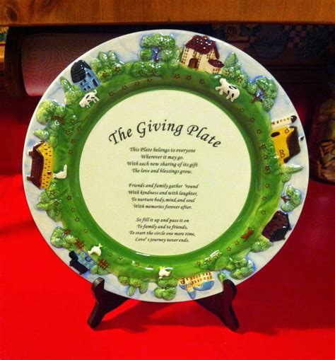 The Giving Plate By Thechickencooptoo On Etsy