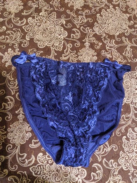 vintage victoria s secret satin second skin string bikini panties size medium ebay