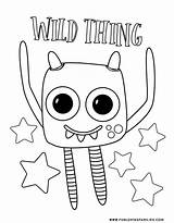 Monster Coloring Cute Monsters Silly Printables Fun Silliness Hopefully Spooky Scary Nothing Smile Bring There sketch template