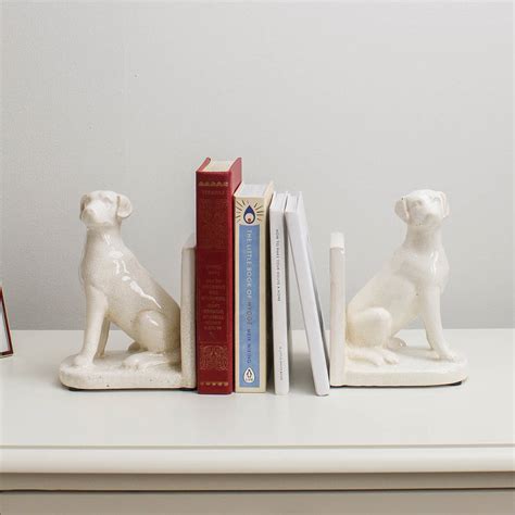 Labrador Dog Bookends By Marquis And Dawe