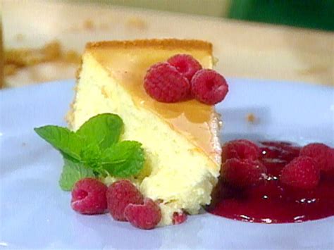 We have white chocolate raspberry cheesecake. White Chocolate Raspberry Cheesecake Recipe | Food Network