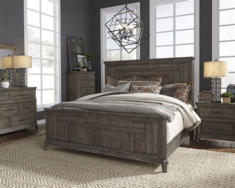 Farmhouse bedroom furniture unique themes design, title: Artisan Prairie Panel Bedroom Set in 2020 | Rustic bedroom ...