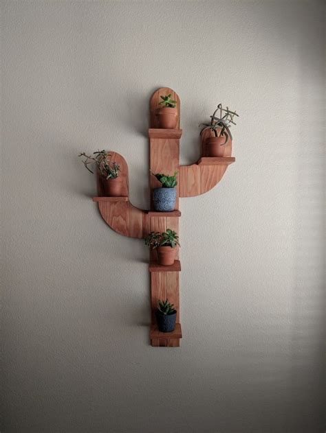 Cactus Shelf For Cactus And Succulents 🌵 ️ Wood Shop Projects Wooden