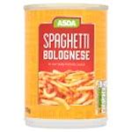 菱 Calories in Asda Spaghetti Bolognese in Our Tasty Tomato Sauce