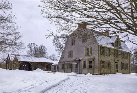 The Old Manse In Concord Massachusetts Good Light And Happy Photo