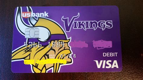 Atm card — an atm card (also known as a bank card, client card, key card or cash card) is an iso 7810 card issued by a bank, credit union or building society.it can be used: My new US Bank ATM card! SKOL! : minnesotavikings