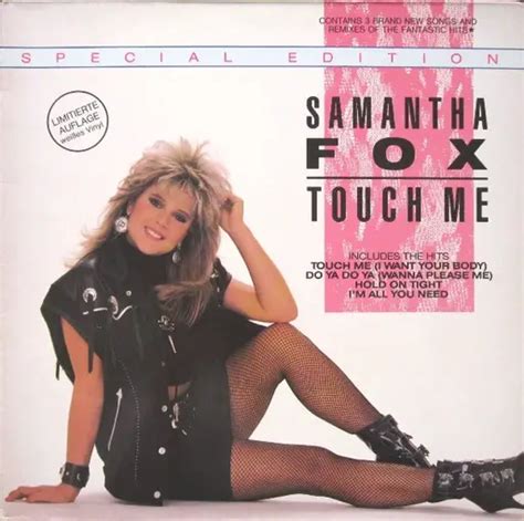 Touch Me The Special Edition Samantha Fox Vinyl Recordsale