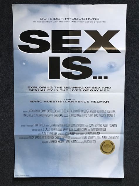 Sex Is 1993