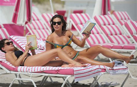 Natalia Alberto In Bikini At A Beach In Miami Hawtcelebs