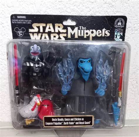 Star Wars Muppets Gonzo Uncle Deadly Y Gallina Figuras Mercadolibre