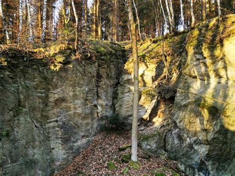 Der romantische, mystische weg durch die schwedenlöcher. die „unteren Schwedenlöcher" - Flöha, Mittelsachsen ...