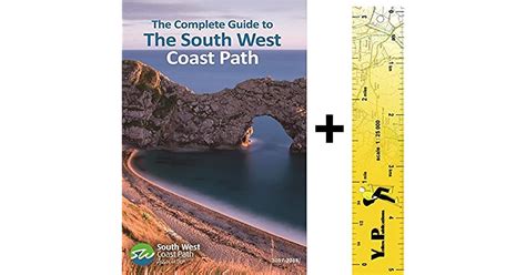 The South West Coast Path Guide Book 2017 2018 With Scale Bookmark By
