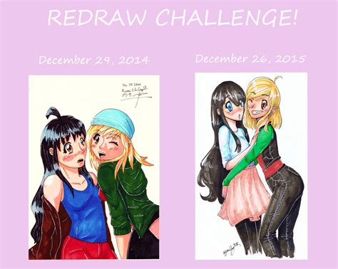 Redraw Challenge December 2015 By Gossart1323 On Deviantart