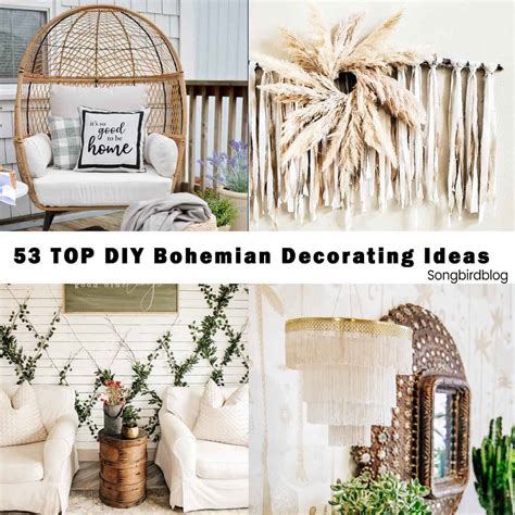 53 Top Bohemian Decorating Ideas You Can Diy Songbird