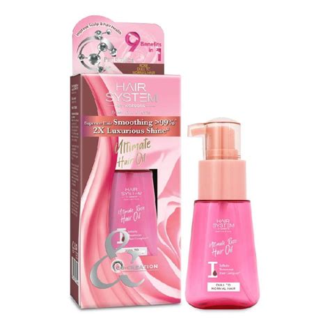 Hair System By Watsons Ultimate Rose Hair Oil 2x Luxurious Shine