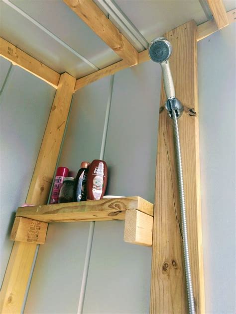 How To Build A Simple Off Grid Shower