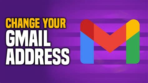 How To Change Your Gmail Address 2024 Youtube