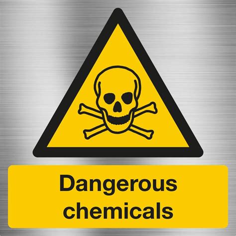 Dangerous Chemicals Sign Signbox