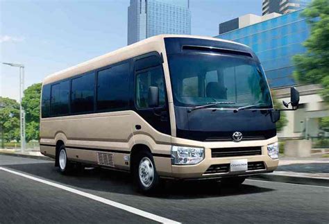 Toyota Reveals First New Coaster Bus Since 1993 Performancedrive