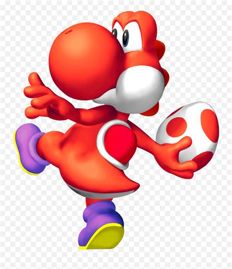 Red Yoshi Throwing Egg Clipart Full Size Clipart 3667917 Yoshi Mario