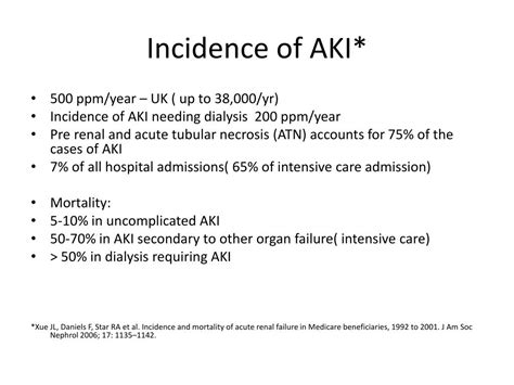 Ppt Acute Kidney Injuryaki Powerpoint Presentation Free Download