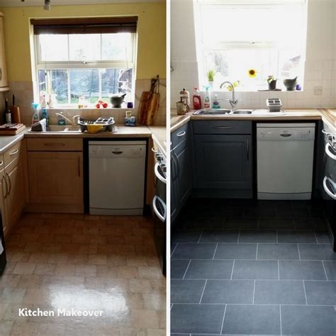 Kitchen Makeover Before And After On A Budget Kitchen Makeover Trendy