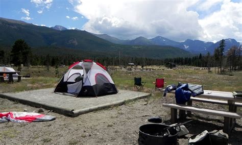 glacier basin campground rocky mountain national park alltrips