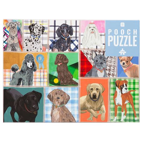 Talking Tables Pick Me Up Jigsaw Puzzle Dog Breeds 1000 Pieces