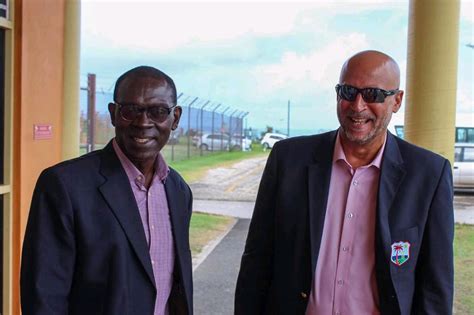 Historic Visit Of President Of The West Indies Cricket Board To
