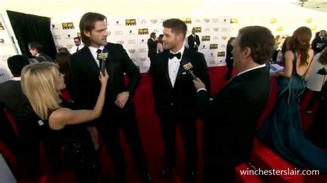 Critics Choice Awards 2014 Only Jensen Ackles And Jared Padalecki Youtube