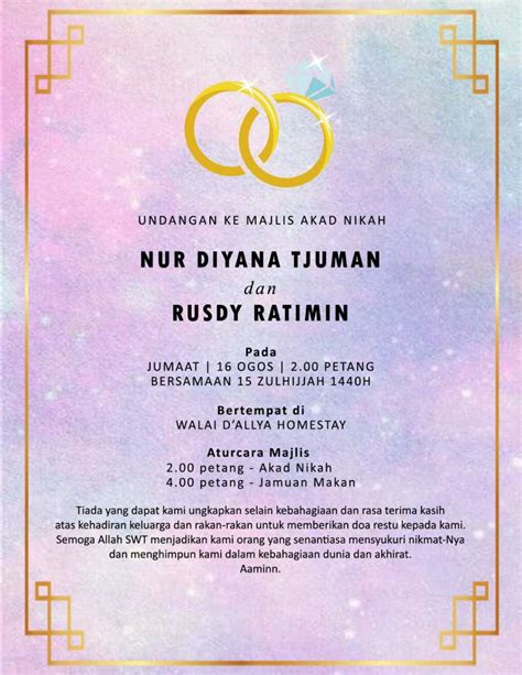 Undangan Online Akad Nikah Galeri Nikahan - vrogue.co