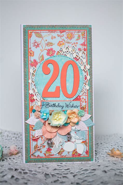 20th Birthday Card Ideas