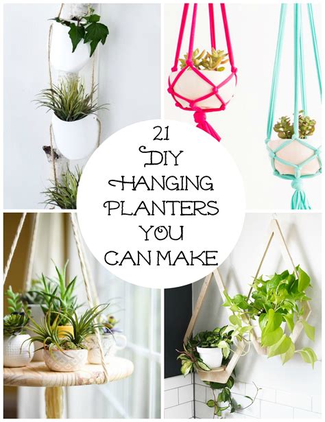 21 Diy Hanging Planters You Can Make Make And Takes