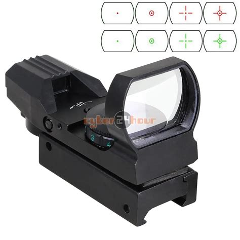 Very100 Holographic 4 Reticle Redgreen Dot Tactical Reflex Sight Scope