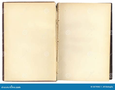Open Vintage Book Stock Photography Image 5879082