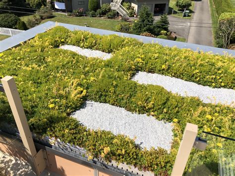 Granite Steppers For Rooftop Garden In Edmonds Washington By Sublime
