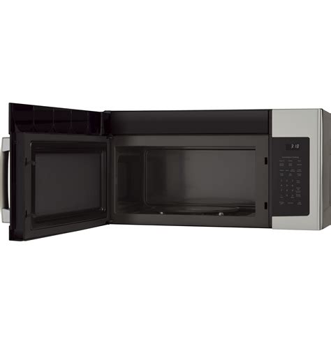Ge Jnm3184rpss Ge 18 Cu Ft Over The Range Microwave Oven With