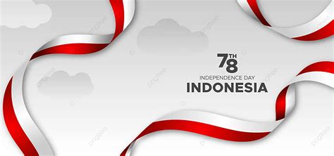 latar belakanglatar belakang hari kemerdekaan indonesia ke 78 dengan pita bendera indonesia
