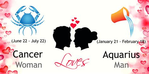 The aquarius man is a bit of a loner and this can leave the cancer woman feeling dark and alone. Cancer Woman and Aquarius Man Love Compatibility | Ask Oracle