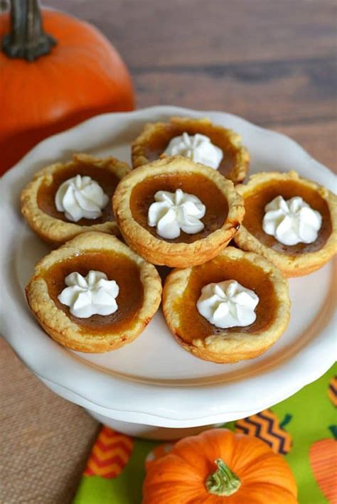 Easy Mini Pumpkin Pie Tart Recipe Mommy Moment