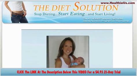 Diets That Work With The Diet Solution Program By Isabel De Los Rios Youtube
