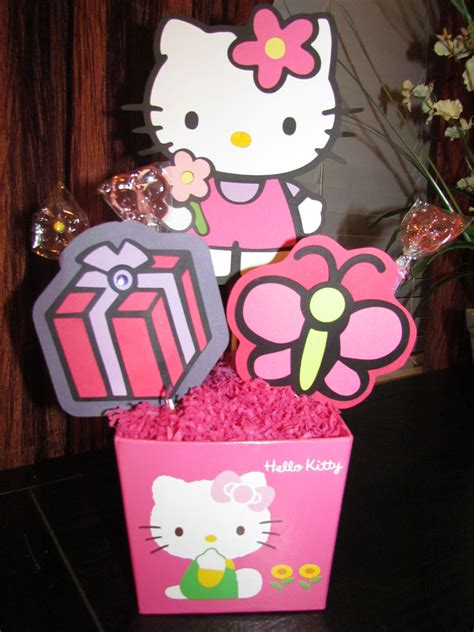 Hello Kitty Centerpiece Hello Kitty Birthday Party Hello Kitty Theme