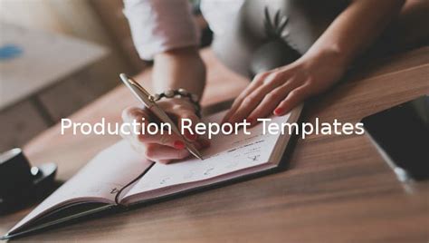 Production Report Template 12 Free Word Pdf Documents Download