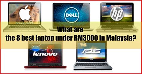 Here are the best laptops that you can get, for gaming, students, video table of contents. 8 Best Laptop under RM3000 in Malaysia (Seller's Pick)