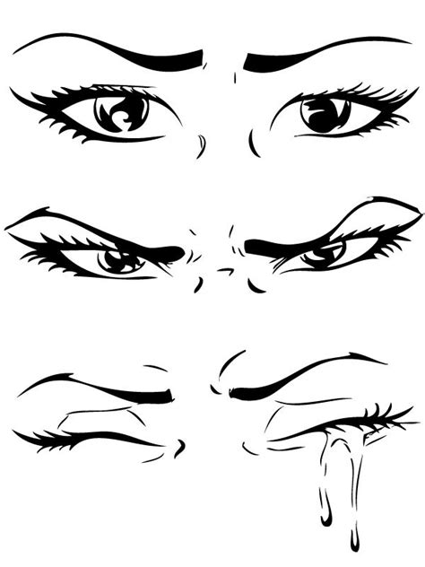 Sad Eyes Angry Eyes Teary Eyes Thoughts Thru Tumblr Pinterest Drawings Art And Anime Eyes