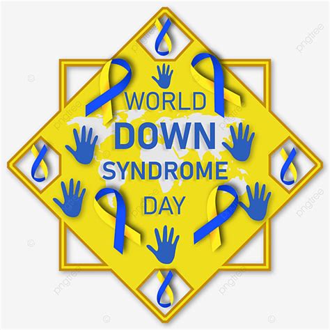 Gambar Bingkai Hari World Down Syndrome Hari Down Syndrome Hari