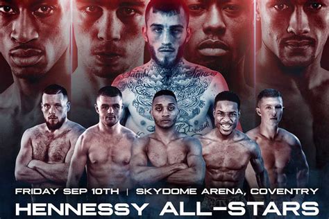 Watch Hennessy All Stars In Action For Free On Eggington Undercard At The Coventry Skydome Arena