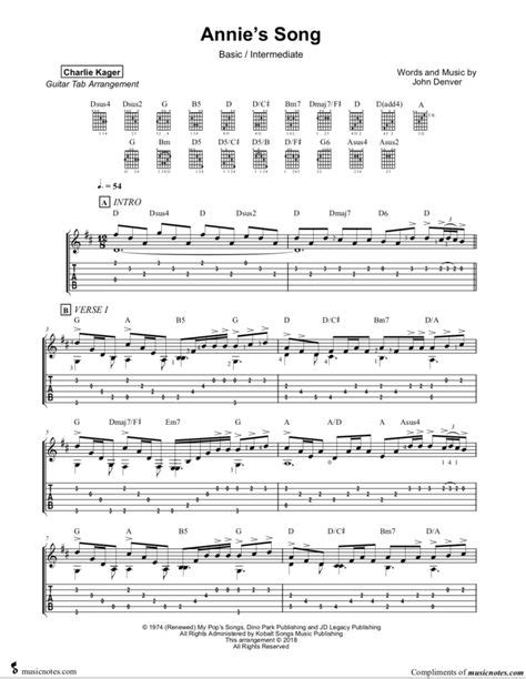 Free Tab Previews Fingerstyle Guitar Sheet Music Tabs Score In 2019
