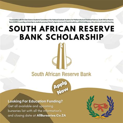 South African Reserve Bank Scholarship South Africa