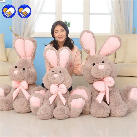 A Toy A Dream 1pcs 20inch Giant Bunny Plush Toy Stuffed Animal Big